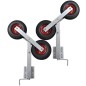 vidaXL Bootstrailer-Stützen Doppelrad 2er-Set 59-84 cm vidaXL Bootstrailer-Stützen Doppelrad 2er-Set 59-84 cm