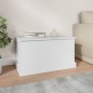 vidaXL Truhe Weiß 70x40x38 cm Holzwerkstoff vidaXL Truhe Weiß 70x40x38 cm Holzwerkstoff