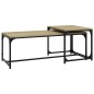 vidaXL Couchtische 2 Stk. Sonoma-Eiche Holzwerkstoff vidaXL Couchtische 2 Stk. Sonoma-Eiche Holzwerkstoff