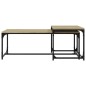 vidaXL Couchtische 2 Stk. Sonoma-Eiche Holzwerkstoff vidaXL Couchtische 2 Stk. Sonoma-Eiche Holzwerkstoff