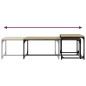 vidaXL Couchtische 2 Stk. Sonoma-Eiche Holzwerkstoff vidaXL Couchtische 2 Stk. Sonoma-Eiche Holzwerkstoff