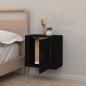 vidaXL Wand-Nachttisch Schwarz 50x30x47 cm vidaXL Wand-Nachttisch Schwarz 50x30x47 cm
