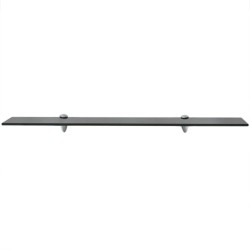 vidaXL Schwebendes Regal Glas 80x20 cm 8 mm
