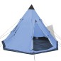 vidaXL 4-Personen-Zelt Blau vidaXL 4-Personen-Zelt Blau