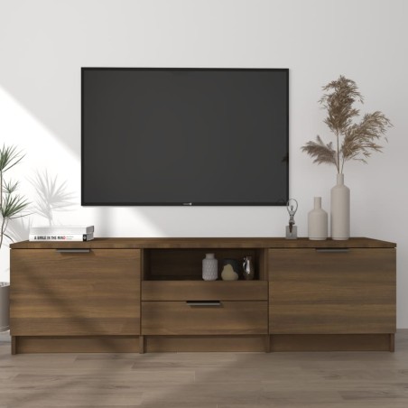 vidaXL TV-Schrank Braun Eichen-Optik 140x35x40 cm Holzwerkstoff