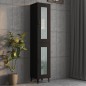 vidaXL Hängeschrank Schwarz 34,5x34x90 cm vidaXL Hängeschrank Schwarz 34,5x34x90 cm