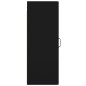 vidaXL Hängeschrank Schwarz 34,5x34x90 cm vidaXL Hängeschrank Schwarz 34,5x34x90 cm