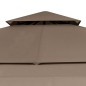 vidaXL Pavillon mit Doppelt Erweiterten Dächern 3x3x2,75 cm 180 g/m² vidaXL Pavillon mit Doppelt Erweiterten Dächern 3x3x2,75 cm 180 g/m²