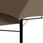 vidaXL Pavillon mit Doppelt Erweiterten Dächern 3x3x2,75 cm 180 g/m² vidaXL Pavillon mit Doppelt Erweiterten Dächern 3x3x2,75 cm 180 g/m²