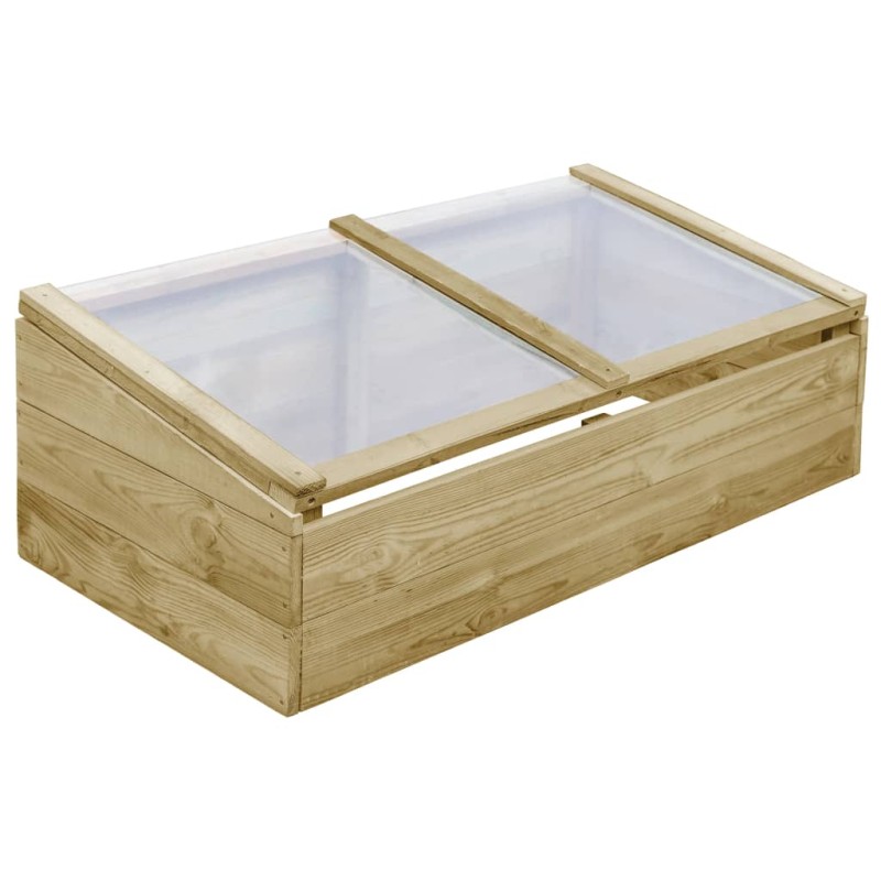 vidaXL Gewächshaus Imprägniertes Kiefernholz 100 x 50 x 35 cm vidaXL Gewächshaus Imprägniertes Kiefernholz 100 x 50 x 35 cm