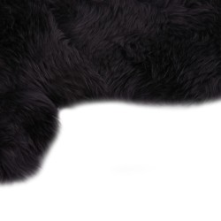 vidaXL Schaffell-Teppich 60×180 cm Dunkelgrau