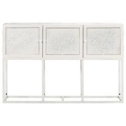 vidaXL Sideboard 115x30x76 cm Mango Massivholz