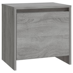 vidaXL Nachttisch Grau Sonoma 45x34x44,5 cm Holzwerkstoff