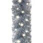 vidaXL Weihnachtsgirlande mit LED 20 m Silbern vidaXL Weihnachtsgirlande mit LED 20 m Silbern