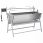 BBQ Grill mit Drehspieß Eisen und Edelstahl BBQ Grill mit Drehspieß Eisen und Edelstahl