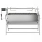 BBQ Grill mit Drehspieß Eisen und Edelstahl BBQ Grill mit Drehspieß Eisen und Edelstahl