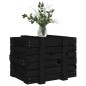 vidaXL Truhe Schwarz 58x40,5x42 cm Massivholz Kiefer vidaXL Truhe Schwarz 58x40,5x42 cm Massivholz Kiefer