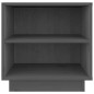 vidaXL Nachttische 2 Stk. Grau 40x34x40 cm Massivholz Kiefer vidaXL Nachttische 2 Stk. Grau 40x34x40 cm Massivholz Kiefer