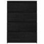 vidaXL Beistellschrank Schwarz 60x36x84 cm Massivholz Kiefer