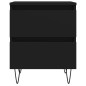 vidaXL Nachttische 2 Stk. Schwarz 40x35x50 cm Holzwerkstoff vidaXL Nachttische 2 Stk. Schwarz 40x35x50 cm Holzwerkstoff