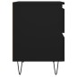 vidaXL Nachttische 2 Stk. Schwarz 40x35x50 cm Holzwerkstoff vidaXL Nachttische 2 Stk. Schwarz 40x35x50 cm Holzwerkstoff