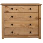 vidaXL Sideboard 80x40x73 cm Kiefernholz Panama vidaXL Sideboard 80x40x73 cm Kiefernholz Panama