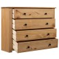 vidaXL Sideboard 80x40x73 cm Kiefernholz Panama vidaXL Sideboard 80x40x73 cm Kiefernholz Panama