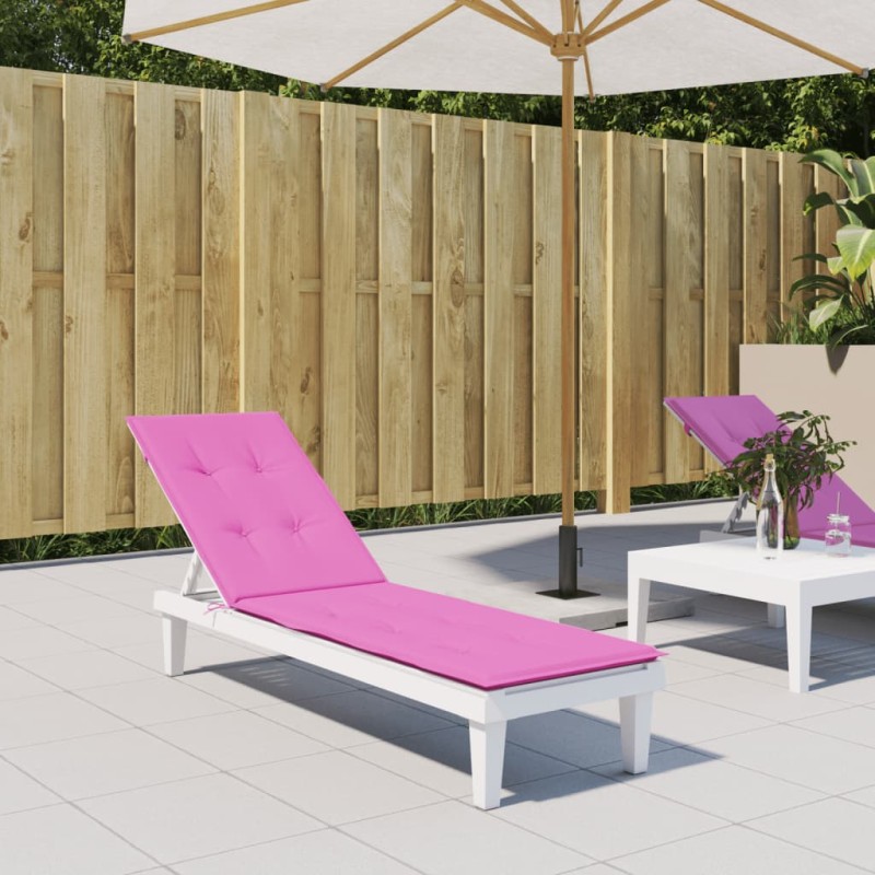 vidaXL Liegestuhl-Auflage Rosa Oxford-Gewebe vidaXL Liegestuhl-Auflage Rosa Oxford-Gewebe