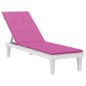 vidaXL Liegestuhl-Auflage Rosa Oxford-Gewebe vidaXL Liegestuhl-Auflage Rosa Oxford-Gewebe