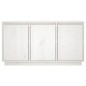 vidaXL Sideboard Weiß 111x34x60 cm Massivholz Kiefer vidaXL Sideboard Weiß 111x34x60 cm Massivholz Kiefer