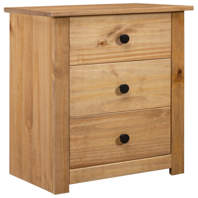 vidaXL Nachtschrank 46x40x57 cm Kiefernholz Panama vidaXL Nachtschrank 46x40x57 cm Kiefernholz Panama