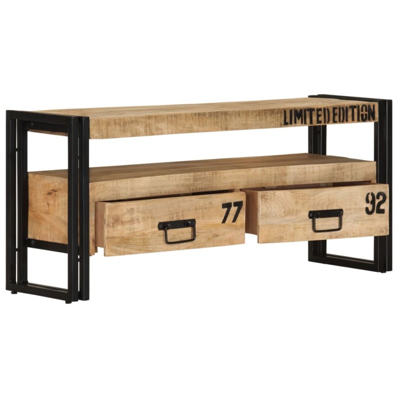 vidaXL TV-Schrank 100x30x45 cm Mango Massivholz vidaXL TV-Schrank 100x30x45 cm Mango Massivholz