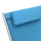 vidaXL Schaukelstühle 2 Stk. Stahl Blau vidaXL Schaukelstühle 2 Stk. Stahl Blau