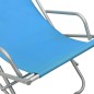 vidaXL Schaukelstühle 2 Stk. Stahl Blau vidaXL Schaukelstühle 2 Stk. Stahl Blau