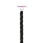 vidaXL Arbeitsseil Schwarz 6 mm 25 m Polypropylen vidaXL Arbeitsseil Schwarz 6 mm 25 m Polypropylen