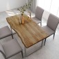 vidaXL Esstisch 154x80x76 cm Massivholz Akazie vidaXL Esstisch 154x80x76 cm Massivholz Akazie