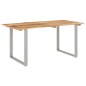 vidaXL Esstisch 154x80x76 cm Massivholz Akazie vidaXL Esstisch 154x80x76 cm Massivholz Akazie