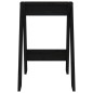 vidaXL Hocker 2 Stk. Schwarz 40x40x60 cm Massivholz Kiefer vidaXL Hocker 2 Stk. Schwarz 40x40x60 cm Massivholz Kiefer