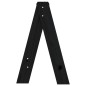 vidaXL Hocker 2 Stk. Schwarz 40x40x60 cm Massivholz Kiefer vidaXL Hocker 2 Stk. Schwarz 40x40x60 cm Massivholz Kiefer