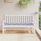 vidaXL Gartenbank-Auflage Blau&Weiß Gestreift 150x50x3cm Oxford-Gewebe vidaXL Gartenbank-Auflage Blau&Weiß Gestreift 150x50x3cm Oxford-Gewebe
