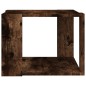 vidaXL Couchtisch Räuchereiche 40x40x30 cm Holzwerkstoff vidaXL Couchtisch Räuchereiche 40x40x30 cm Holzwerkstoff