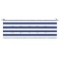 vidaXL Gartenbank-Auflage Blau&Weiß Gestreift 150x50x3cm Oxford-Gewebe vidaXL Gartenbank-Auflage Blau&Weiß Gestreift 150x50x3cm Oxford-Gewebe