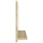 vidaXL Badspiegel Sonoma-Eiche 60x10,5x37 cm Holzwerkstoff vidaXL Badspiegel Sonoma-Eiche 60x10,5x37 cm Holzwerkstoff