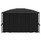 vidaXL Pavillon mit Vorhängen 400 x 300 x 265 cm Anthrazit vidaXL Pavillon mit Vorhängen 400 x 300 x 265 cm Anthrazit