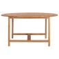 vidaXL Gartentisch 150 x 76 cm Massivholz Teak vidaXL Gartentisch 150 x 76 cm Massivholz Teak