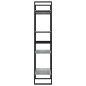 vidaXL Bücherregal 4 Fächer Grau Sonoma 60x30x140 cm Holzwerkstoff vidaXL Bücherregal 4 Fächer Grau Sonoma 60x30x140 cm Holzwerkstoff