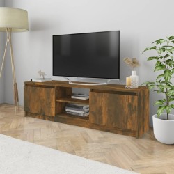 vidaXL TV-Schrank Räuchereiche 120x30x35,5 cm Holzwerkstoff
