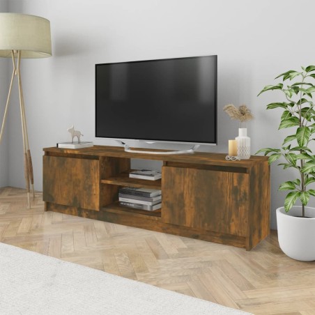 vidaXL TV-Schrank Räuchereiche 120x30x35,5 cm Holzwerkstoff