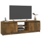 vidaXL TV-Schrank Räuchereiche 120x30x35,5 cm Holzwerkstoff vidaXL TV-Schrank Räuchereiche 120x30x35,5 cm Holzwerkstoff
