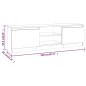 vidaXL TV-Schrank Räuchereiche 120x30x35,5 cm Holzwerkstoff vidaXL TV-Schrank Räuchereiche 120x30x35,5 cm Holzwerkstoff